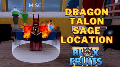 dragon talon blox fruits|where is dragon talon sage.